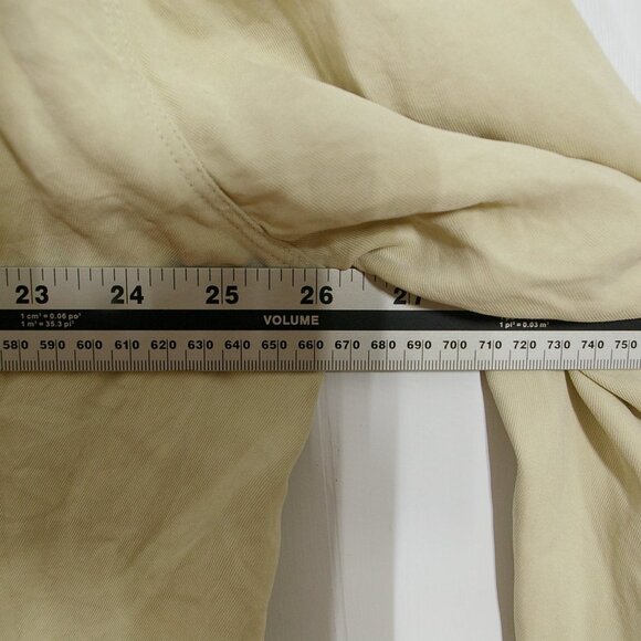 Tommy Bahama 100% Silk Button Up Shirt Adult Extra Large Beige Tan Casual Mens - Picture 7 of 8